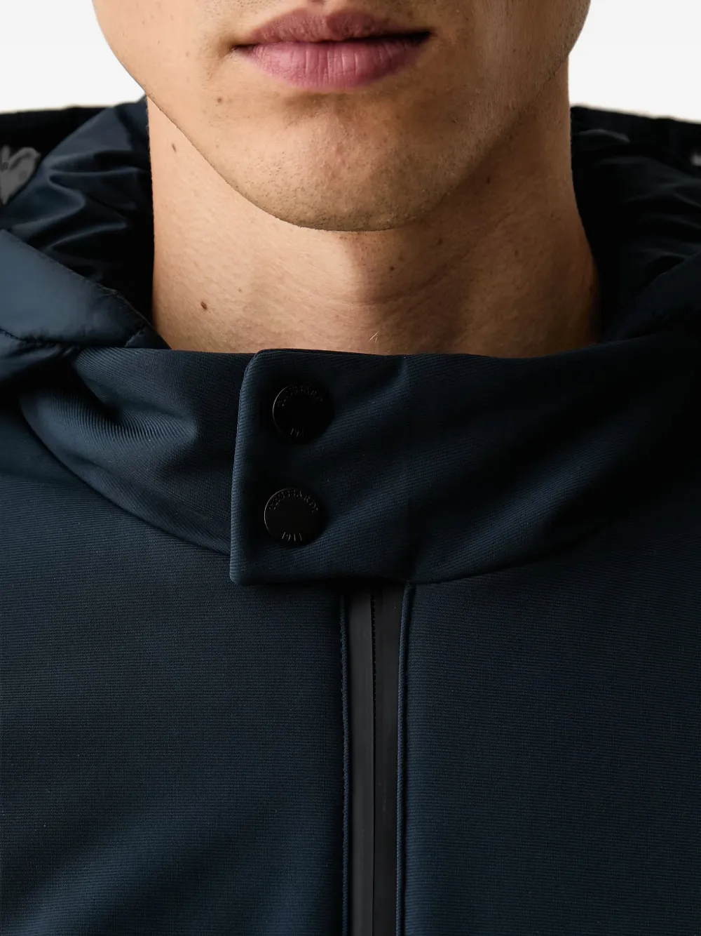 Trussardi Jack met capuchon Blauw