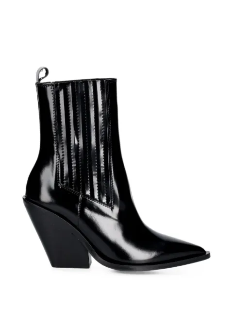Souliers Martinez Vegas panelled cowboy boots