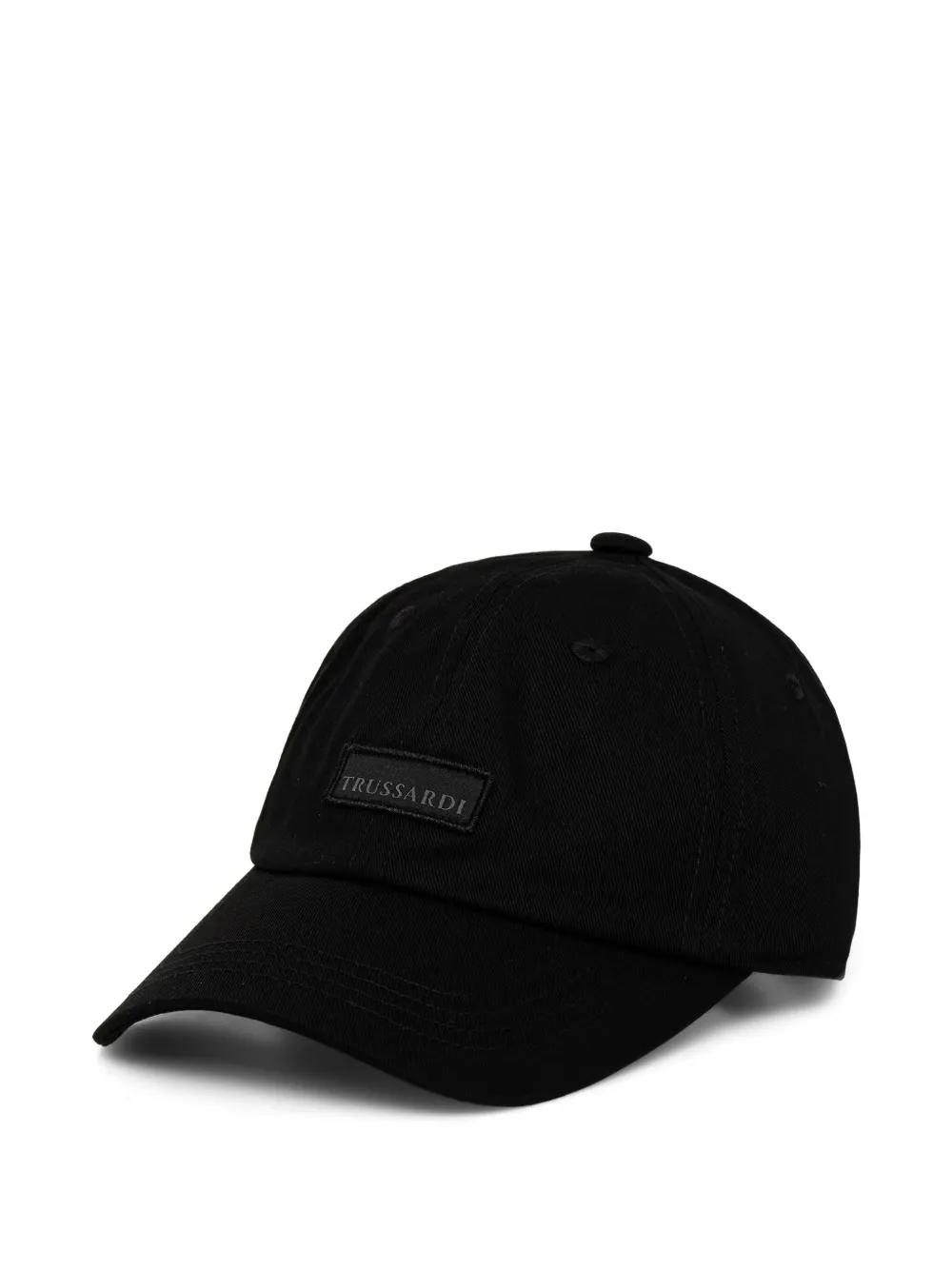 Trussardi logo-patch baseball cap