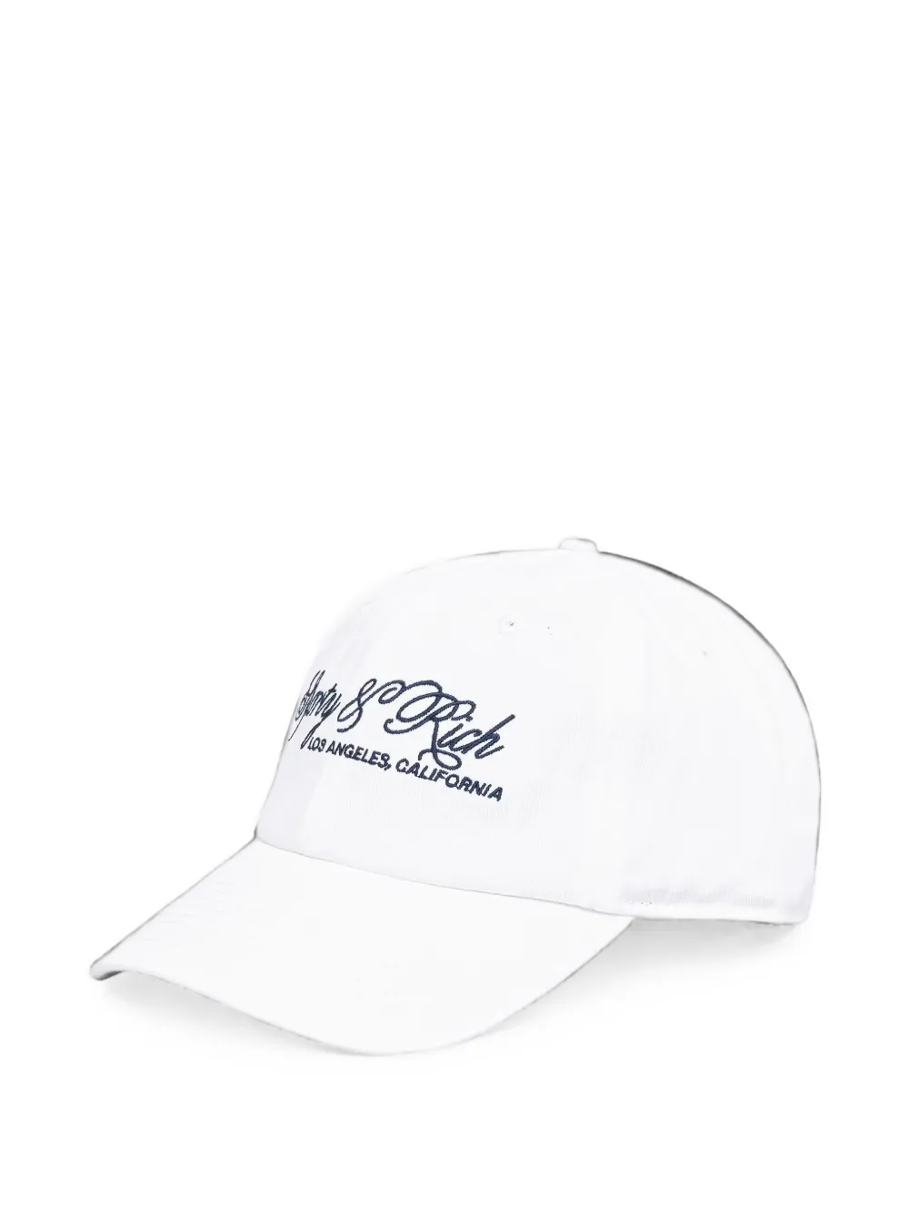 Sporty & Rich International logo-embroidered baseball cap · One Size
