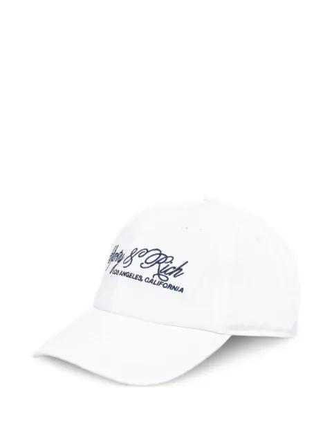 Sporty & Rich Cappello da baseball International con logo