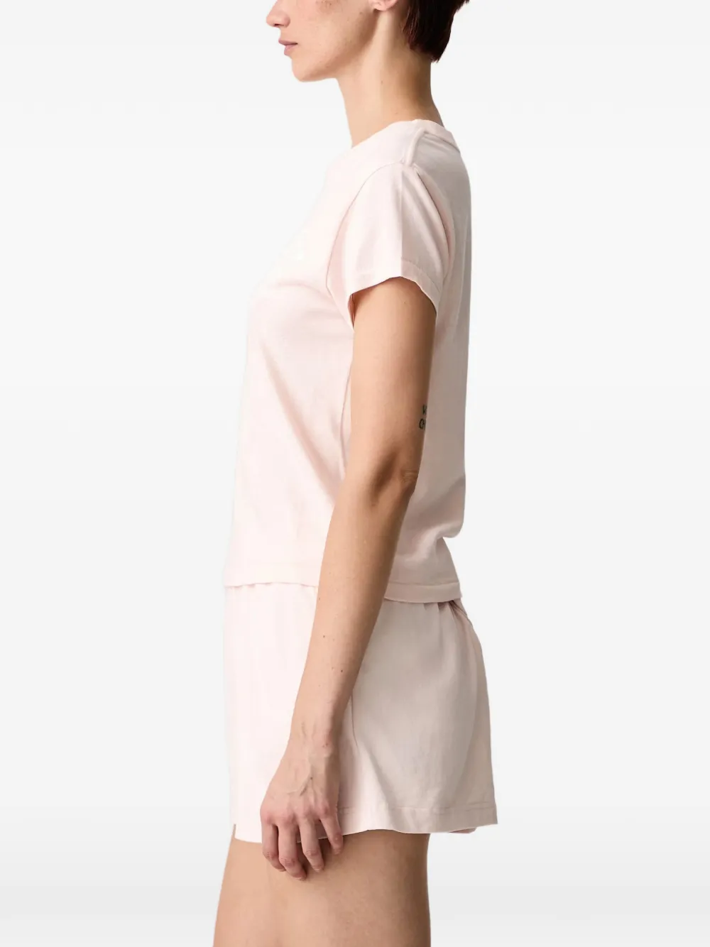 Sporty & Rich Be Nice T-shirt met tekst Roze