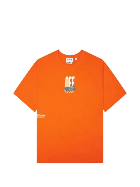 Off-White playera con logo estampado