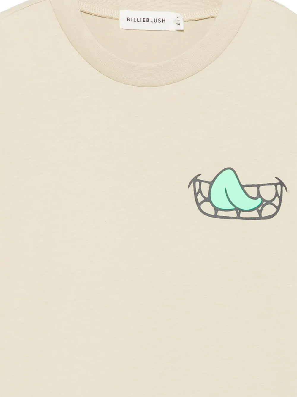 Billieblush T-shirt met grafische print Beige