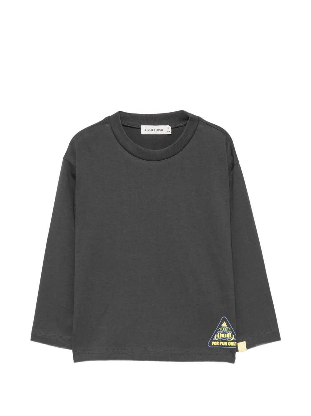 Billieblush T-shirt met grafische print Grijs