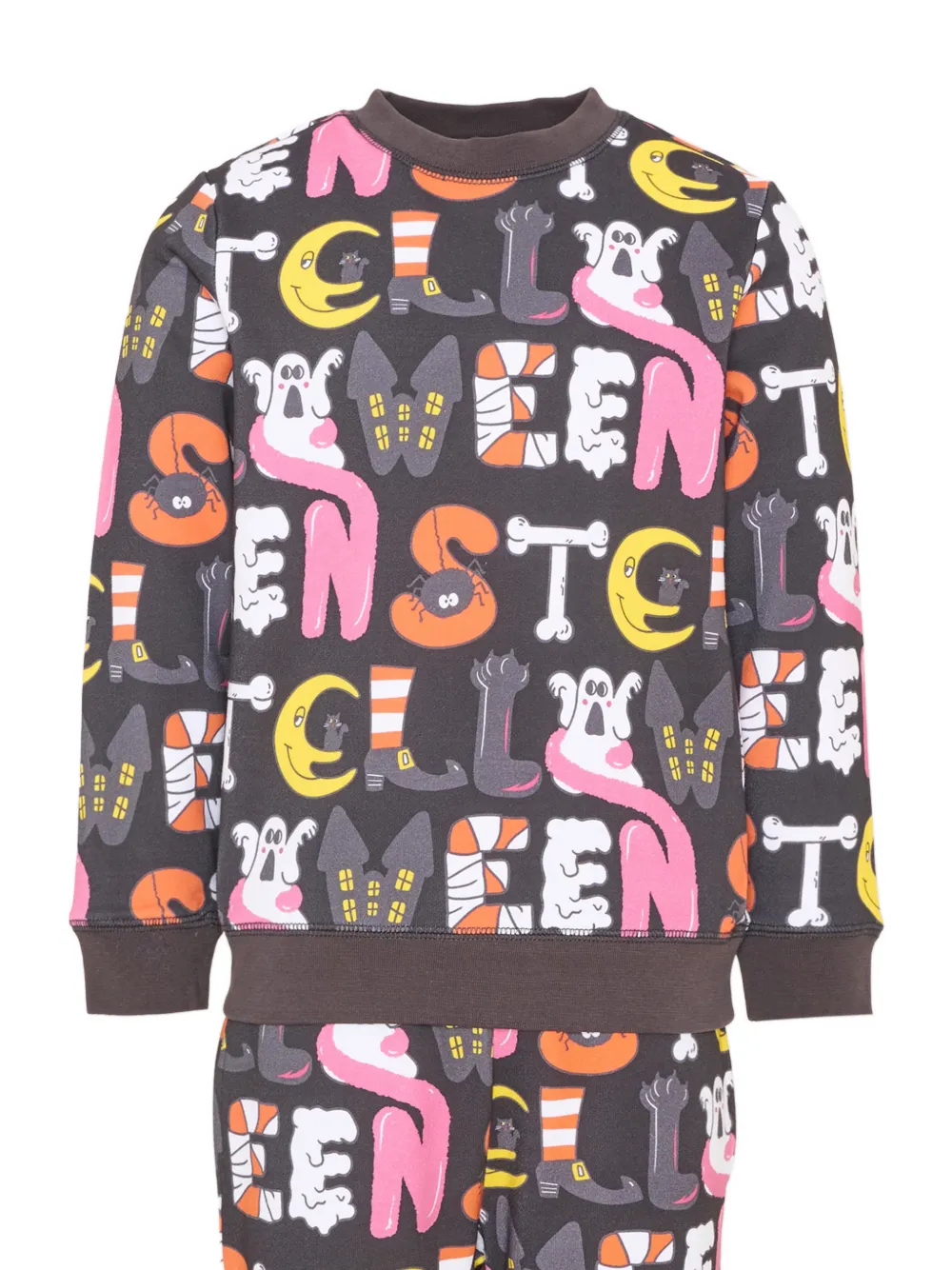 Stella McCartney Kids Trainingspak met grafische print Zwart