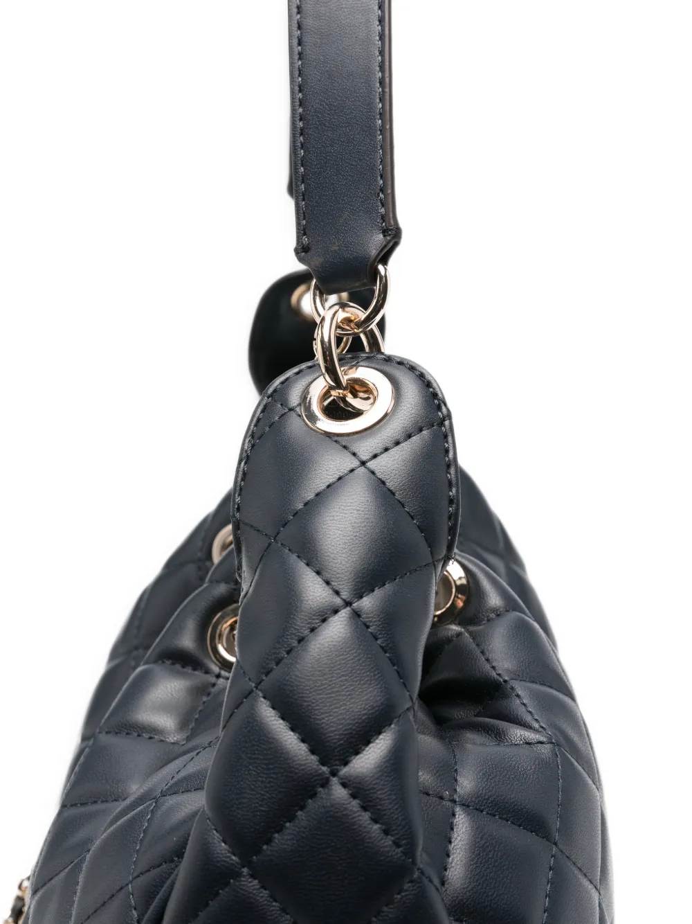 GUESS USA Juliet quilted shoulder bag Blauw