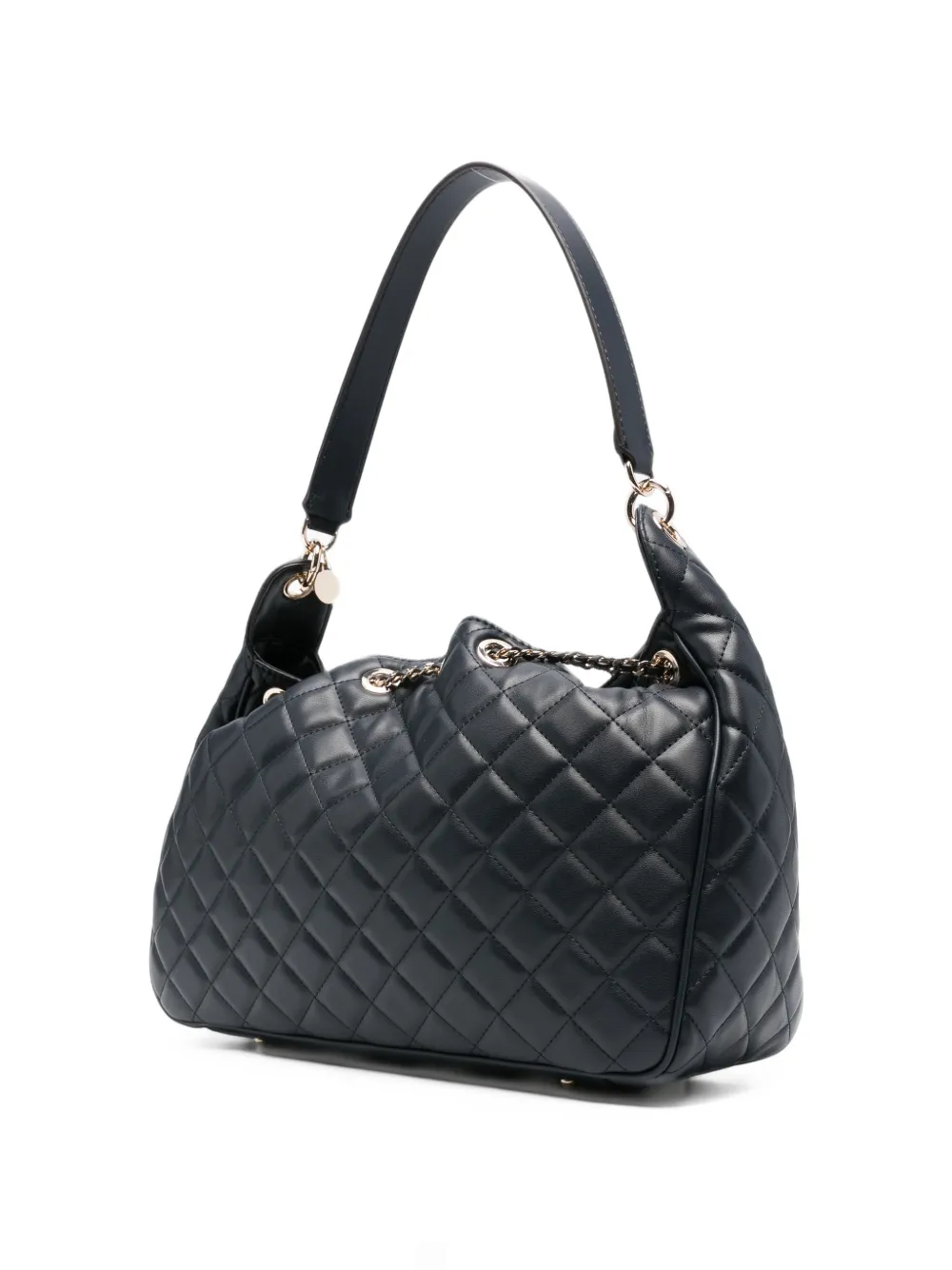 GUESS USA Juliet quilted shoulder bag Blauw