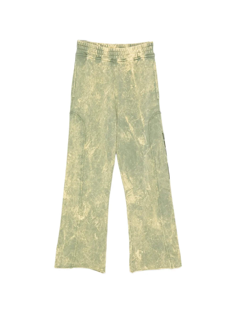 Études Studio Bitume acid-wash track pants - Verde