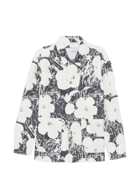 Études Studio Andy Warhol floral-print denim jacket
