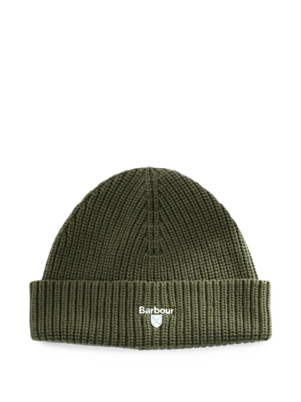 Barbour Ribgebreide muts Groen