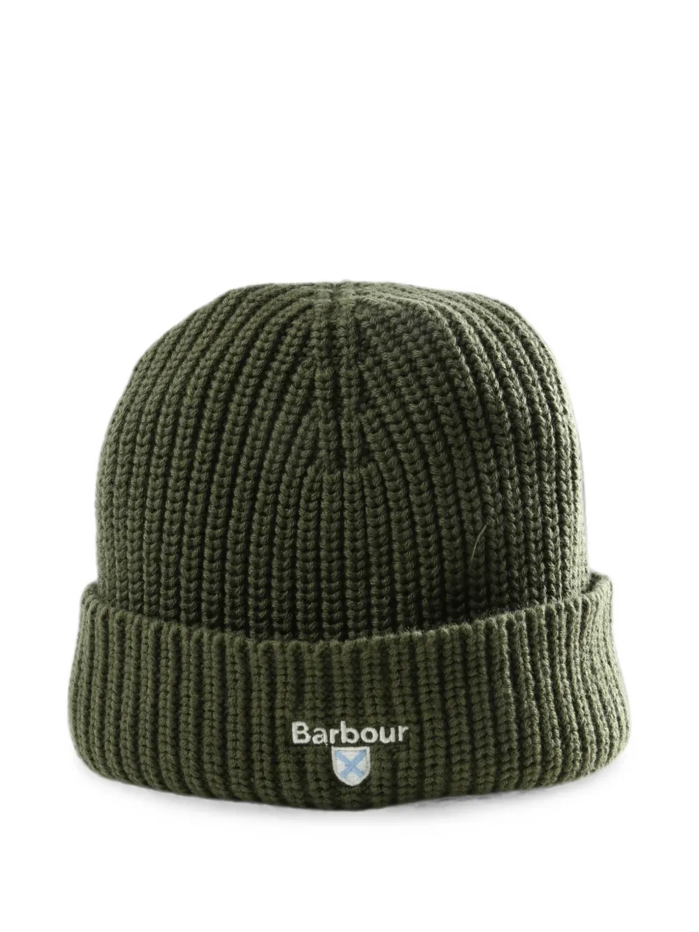 Barbour ribbed-knit beanie hat
