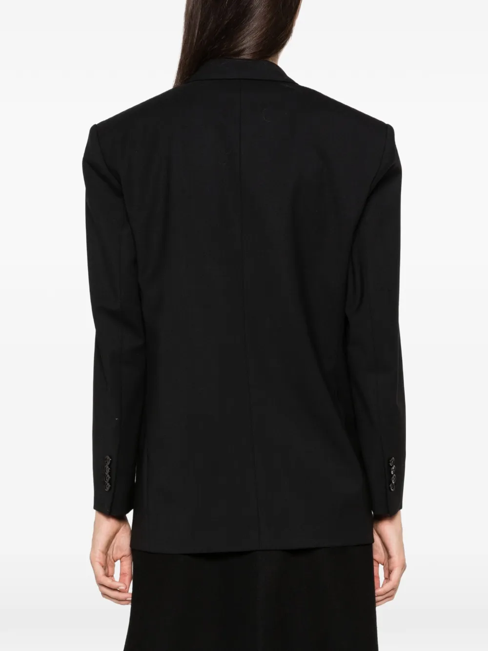 Lardini Jack met dubbele rij knopen Zwart