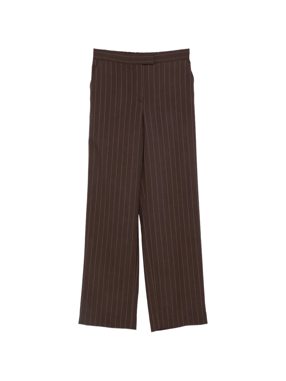 Lardini pinstripe wide-leg trousers