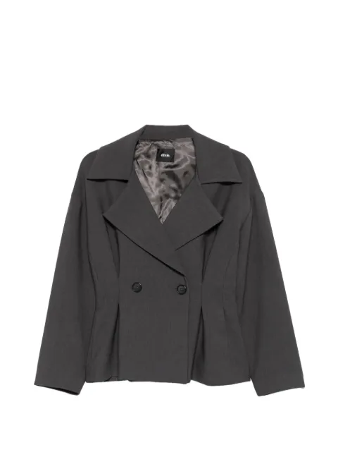 DIXIE pleated double-breasted blazer