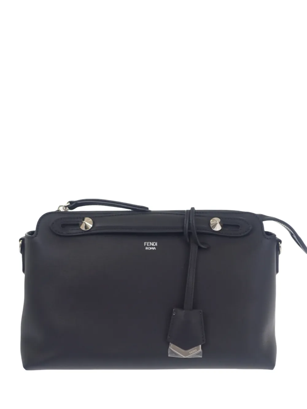 Fendi Pre-Owned 2010-2026 mittelgroße By the Way Satchel-Tasche - Schwarz