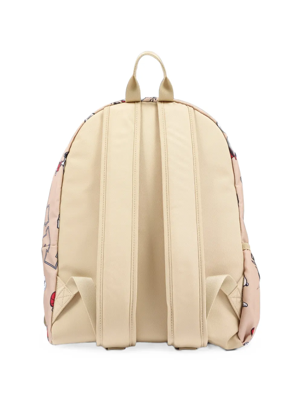 Tommy Hilfiger Junior Peanuts rugzak met logo-patch en grafische print Beige