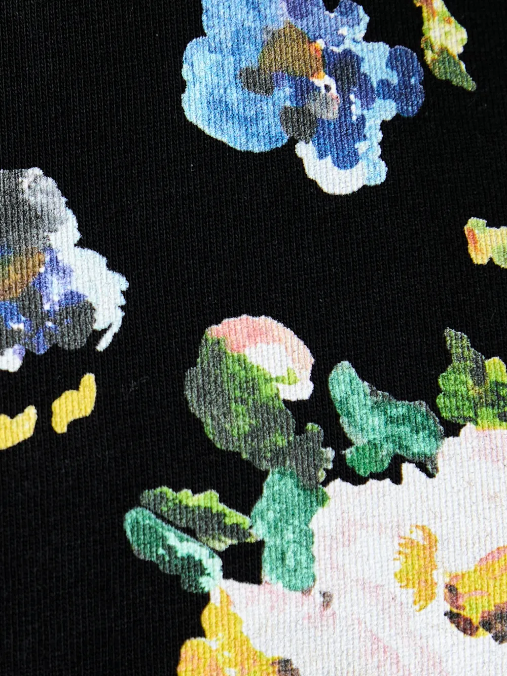 Stine Goya T-shirt met bloemenprint Zwart