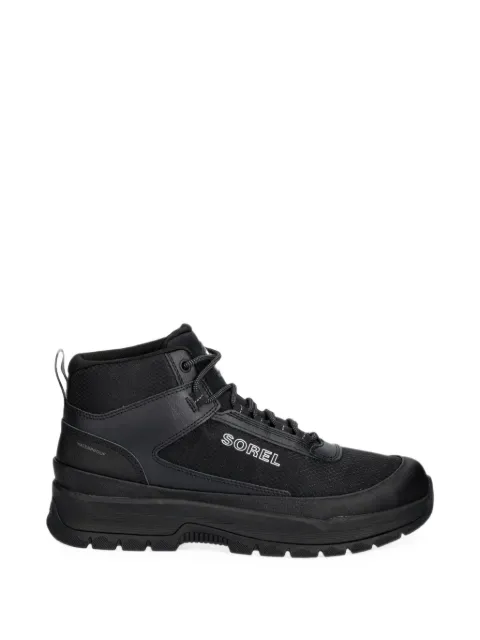 SOREL logo-print hiking boots