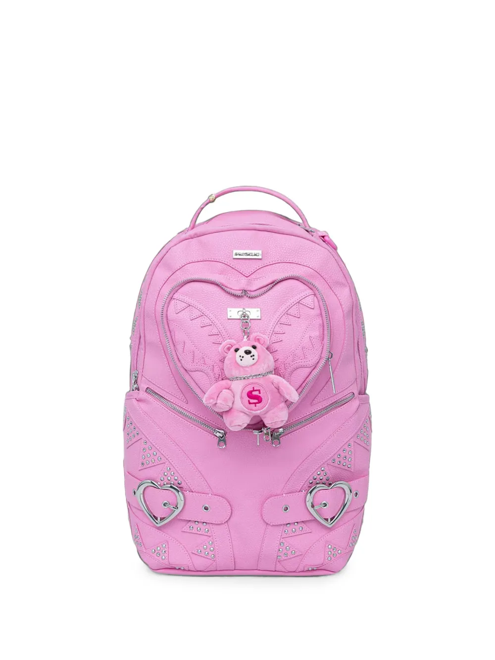 Sprayground Baby Bear Baddie V2 heart-motif backpack