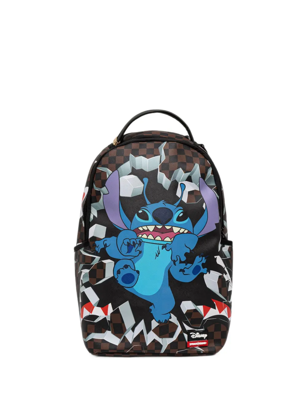 Sprayground x Disney check-print backpack