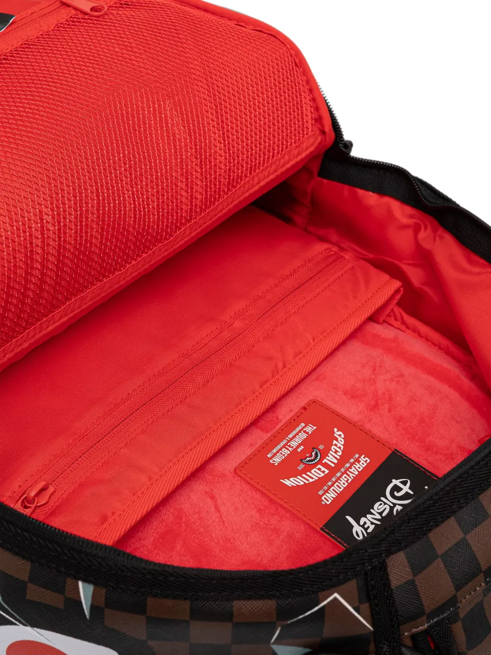 Sprayground x Disney geruite rugzak Bruin