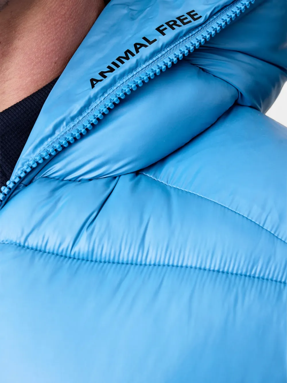 Save The Duck Edgard hooded padded jacket Blauw
