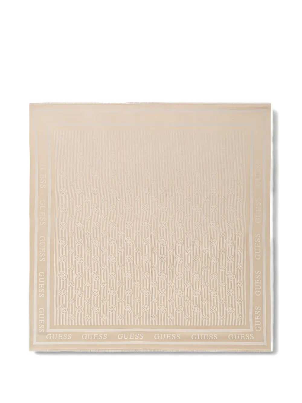 GUESS USA Ella jacquard-logo scarf