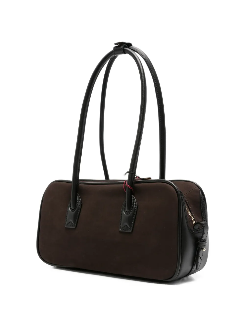 AIGNER Whip leren schoudertas Bruin