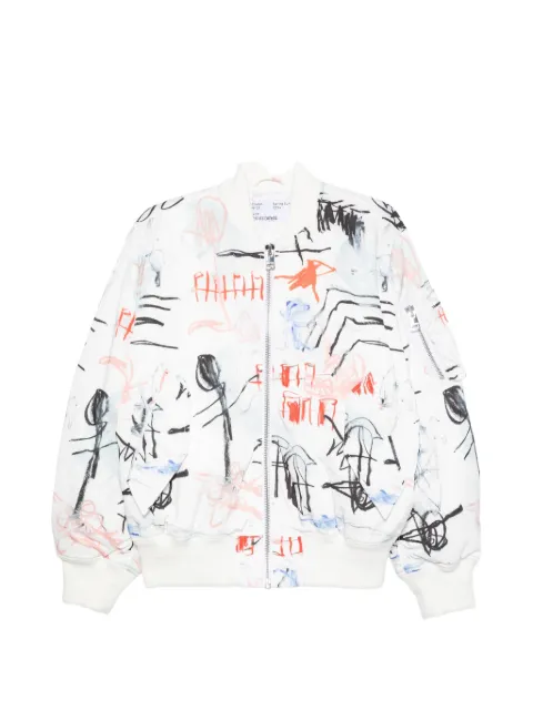 Études Studio Horizon graphic-print bomber jacket