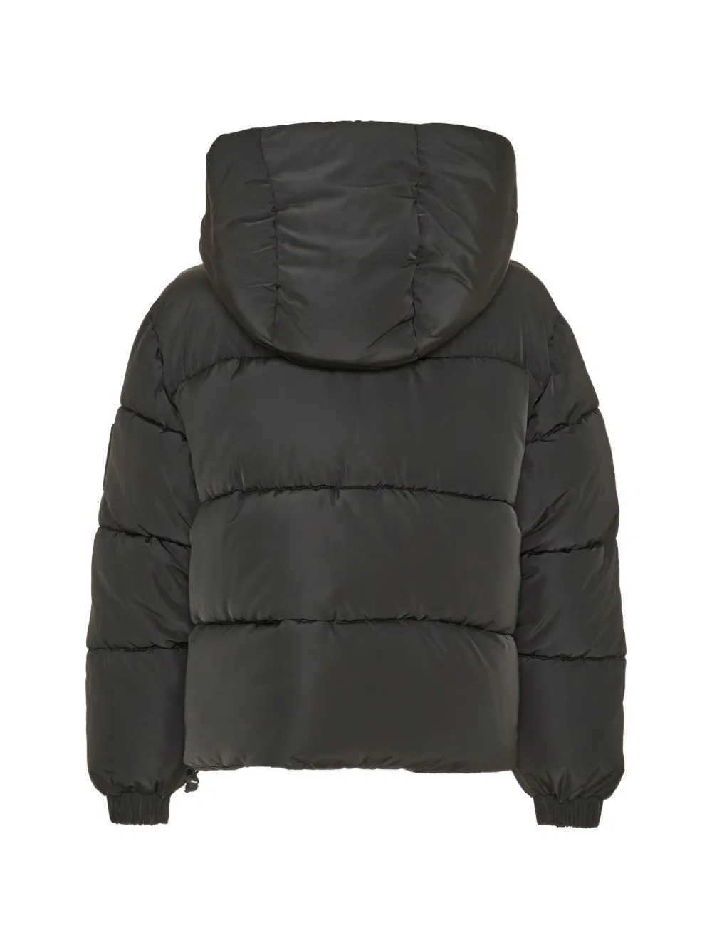 MSGM Kids Donsjack met logopatch Zwart