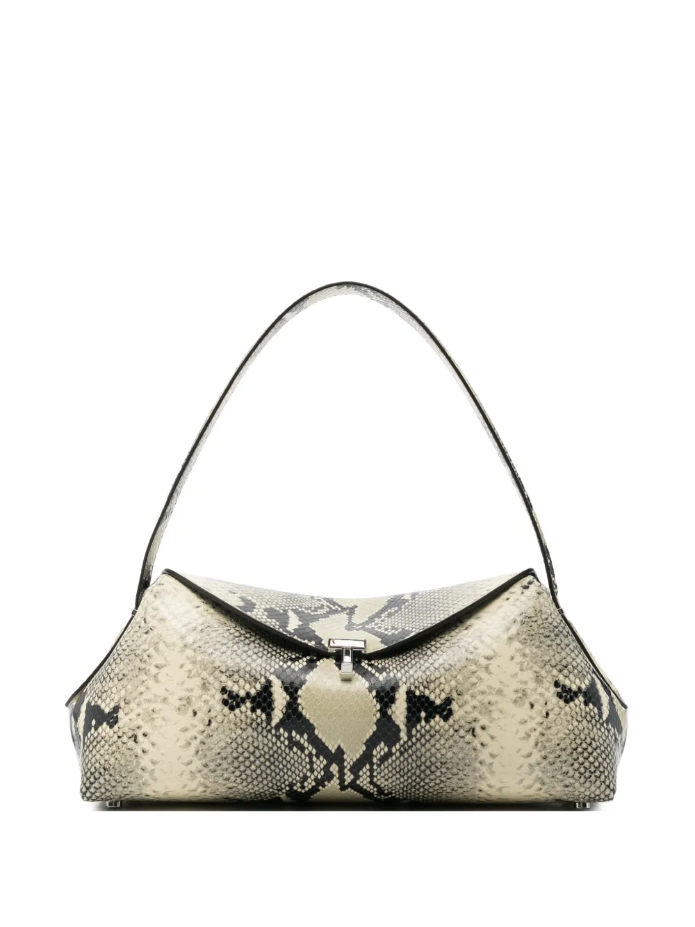 TOTEME snakeskin-effect shoulder bag - Toni neutri