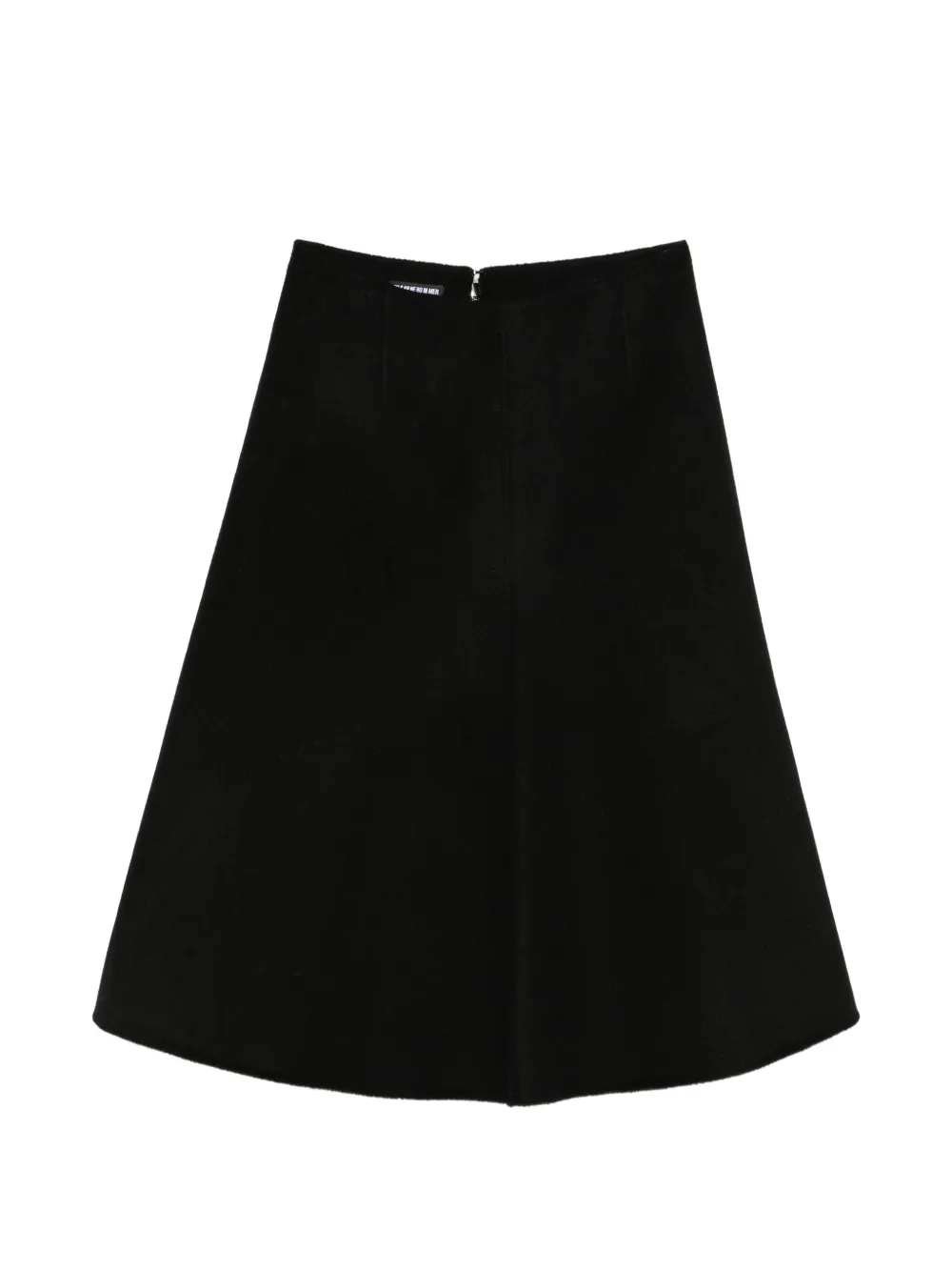 SUSANNE BOMMER A-line zip-fastening midi skirt