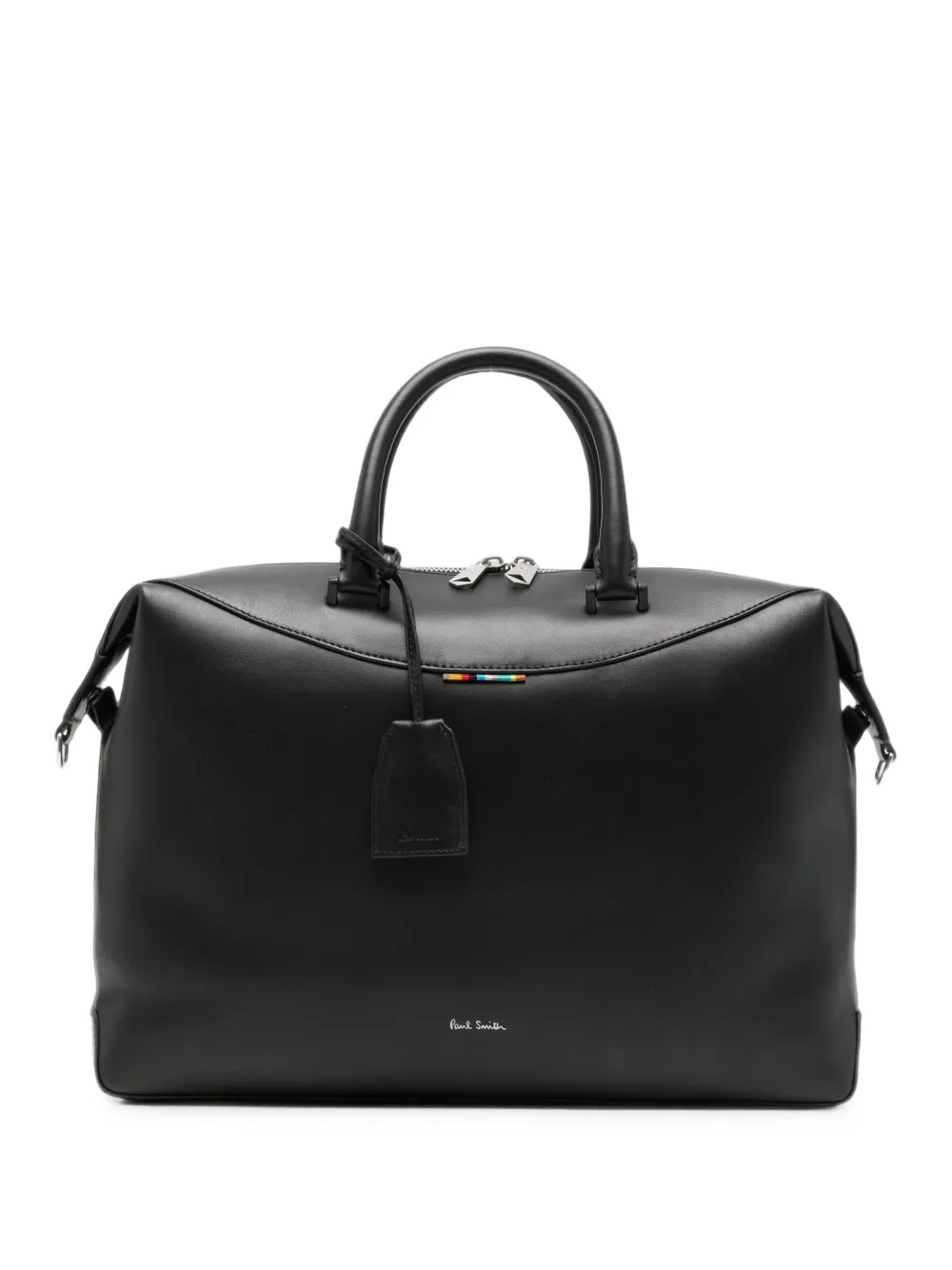 Paul Smith Signature Stripe leather briefcases bag