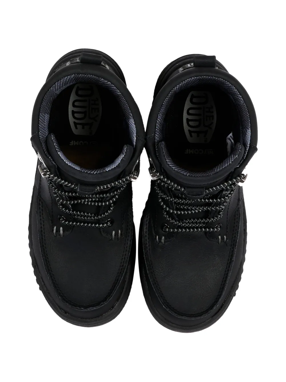 Hey Dude lace-up ankle boots Zwart