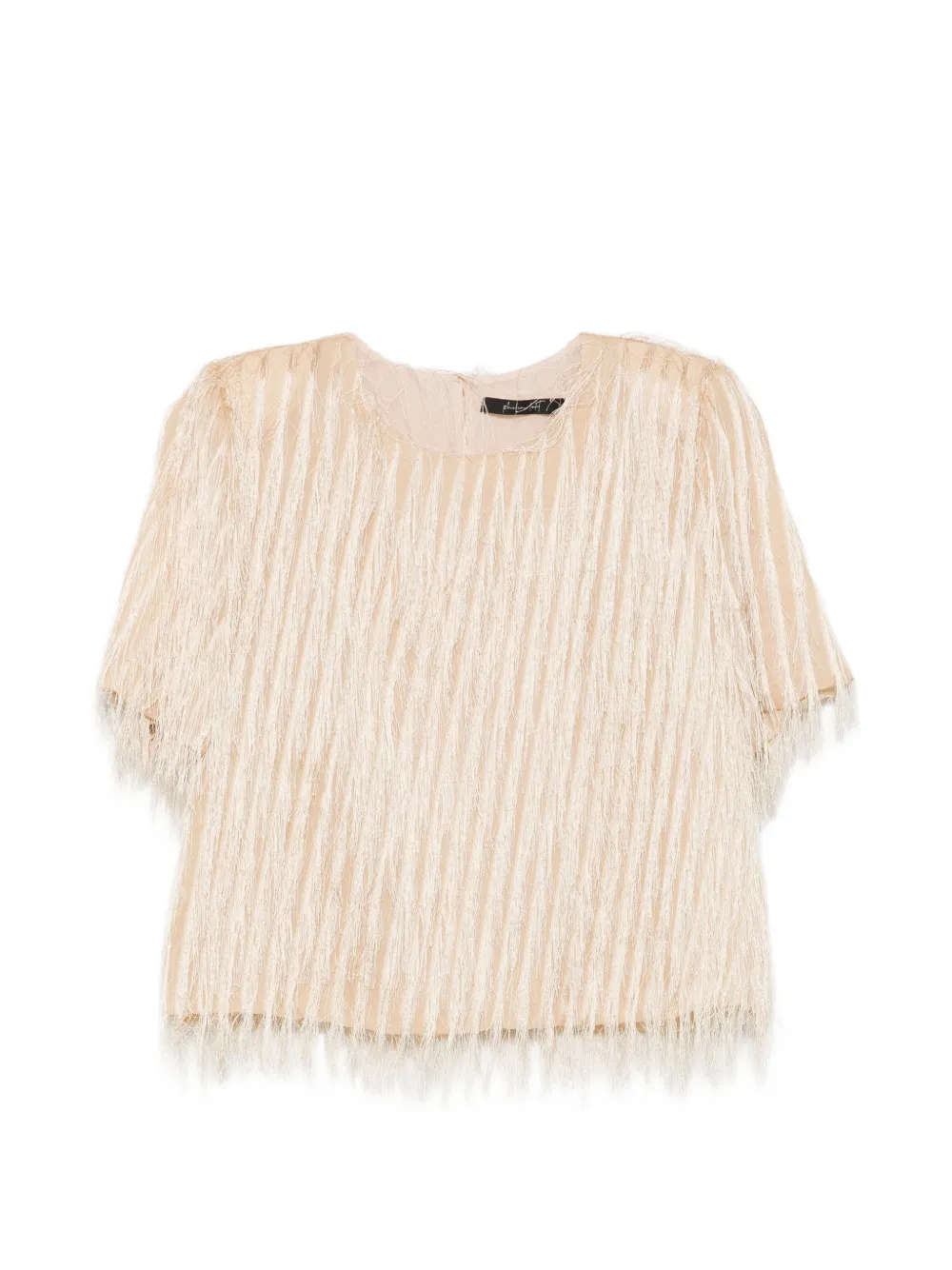 PHILIA LOFT fringe-detail blouse