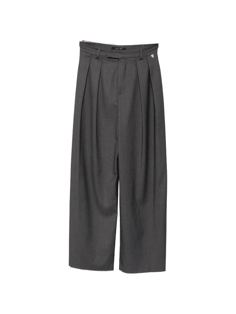 PHILIA LOFT pleated wide-leg trousers