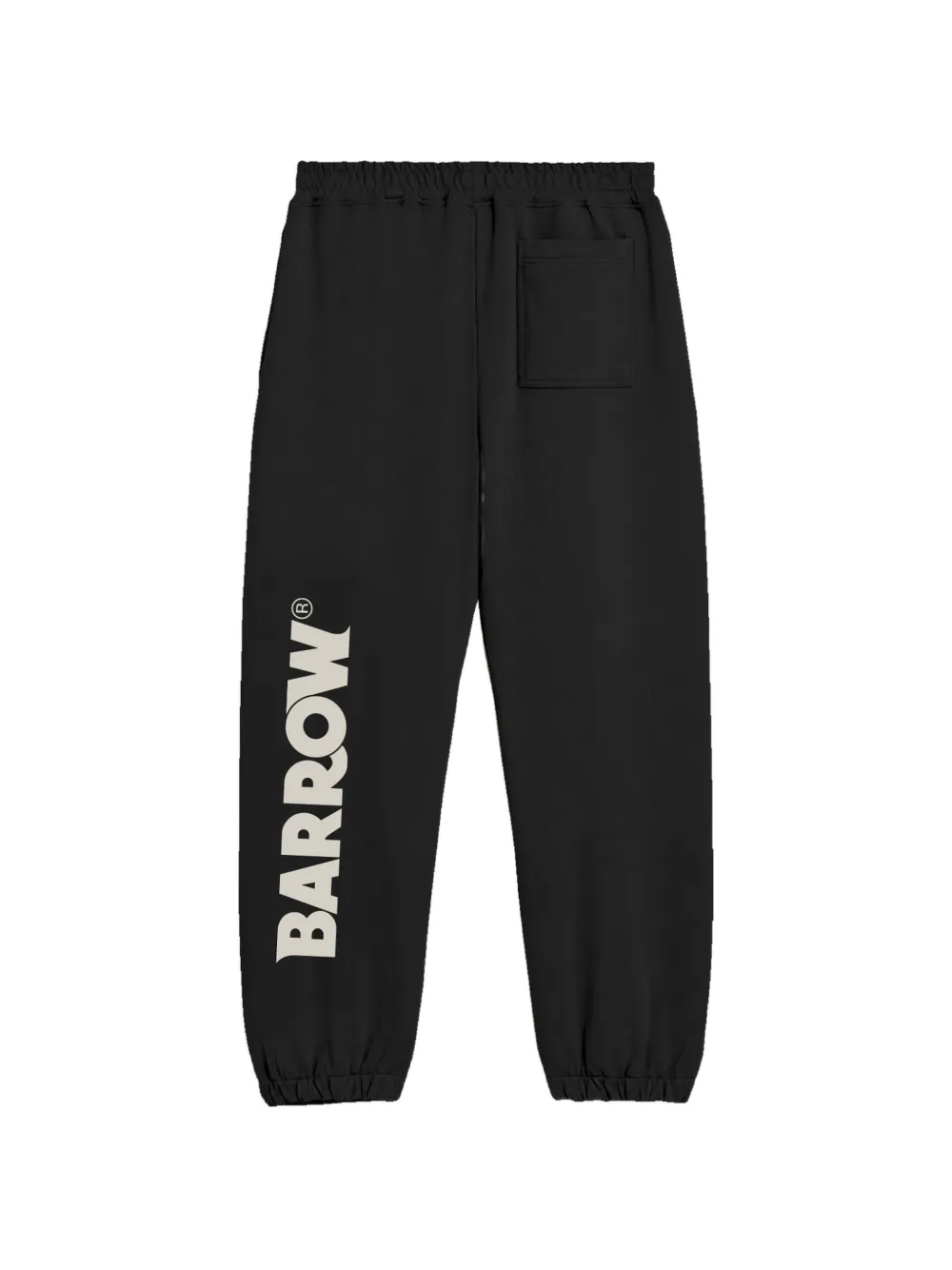 BARROW Trainingsbroek met logopatch Zwart