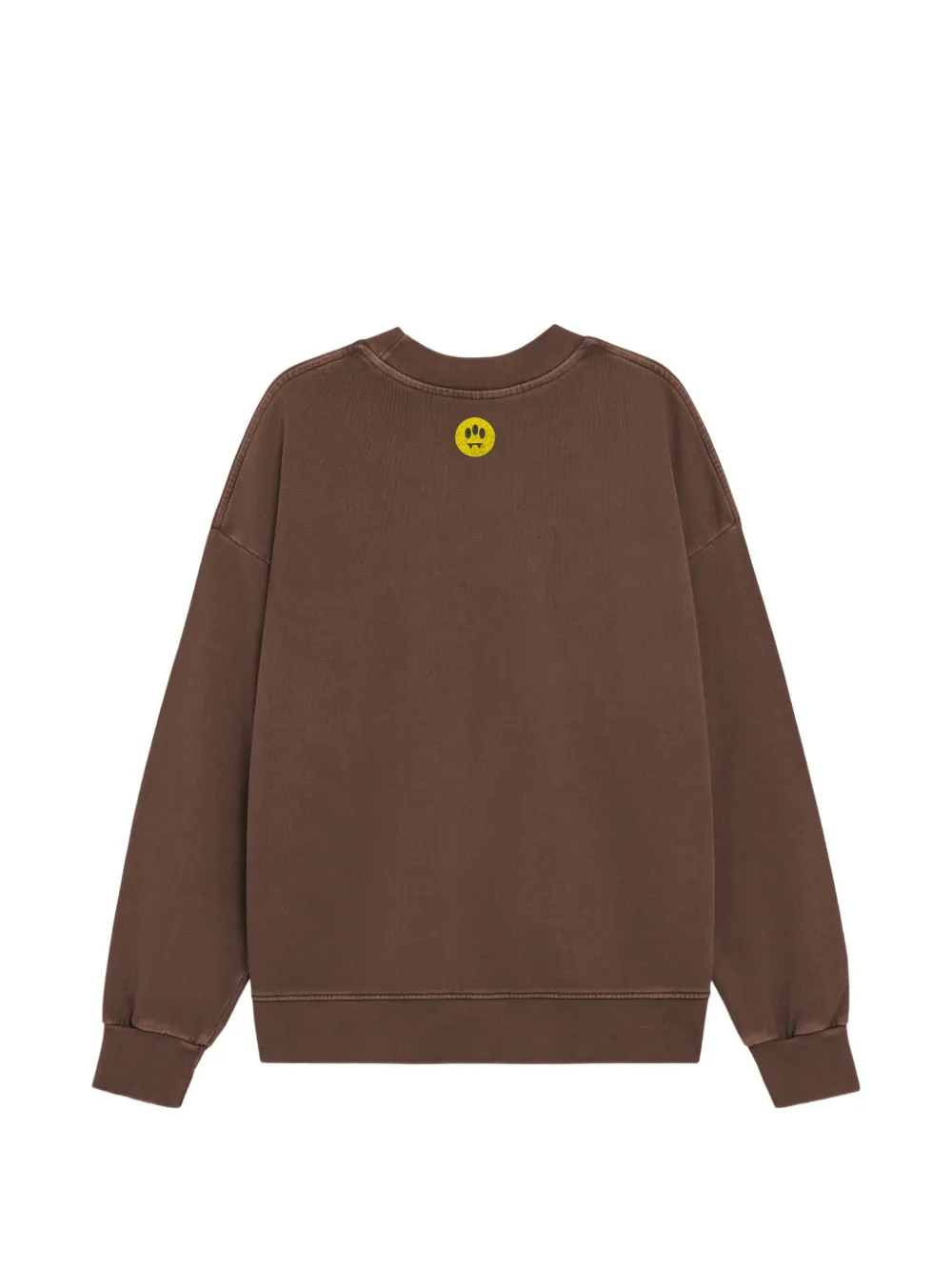 BARROW Sweater met logoprint Bruin