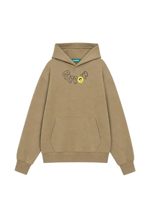BARROW hoodie con motivo de osito y logo estampado