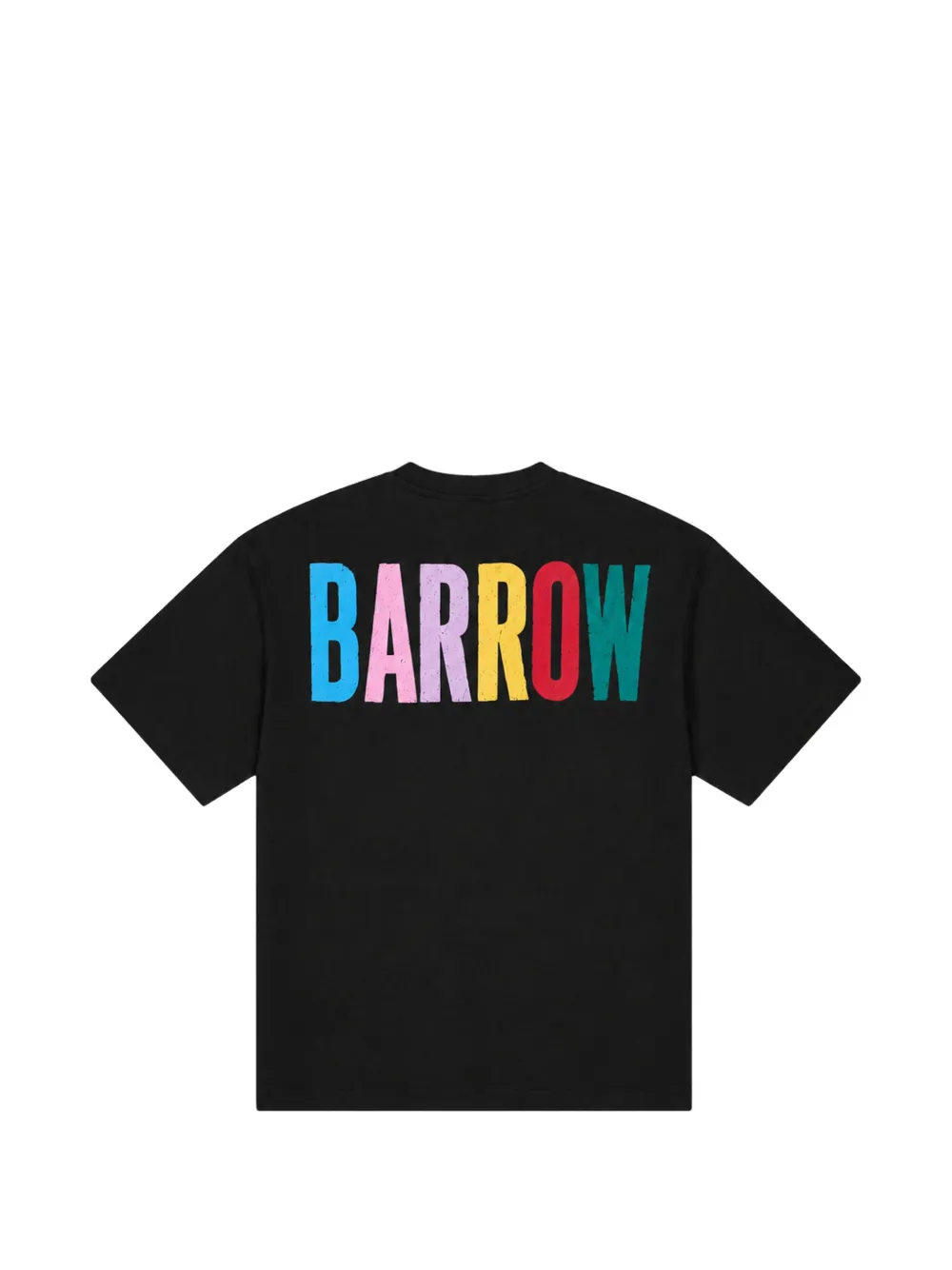 BARROW T-shirt met print Zwart