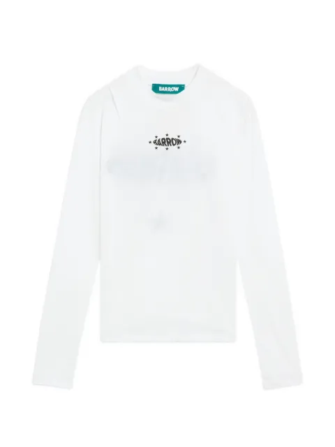 BARROW playera manga larga con logo estampado