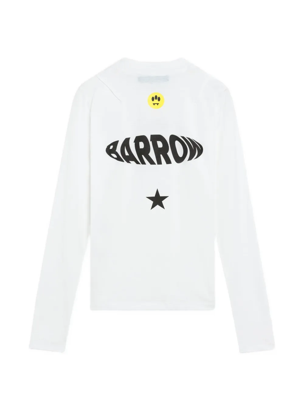 BARROW T-shirt met logoprint Wit