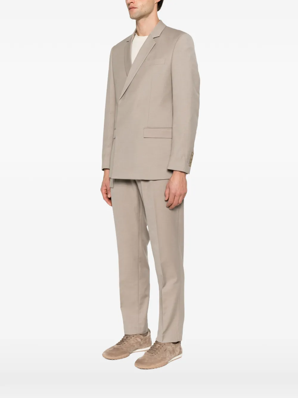 Antony Morato Blazer met dubbele rij knopen Beige