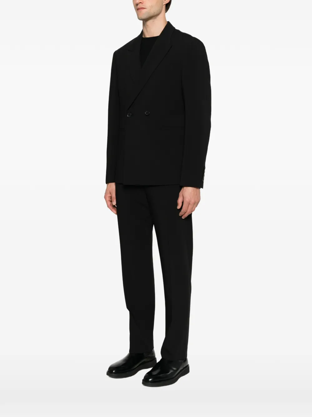 Antony Morato Blazer met dubbele rij knopen en puntige revers Zwart