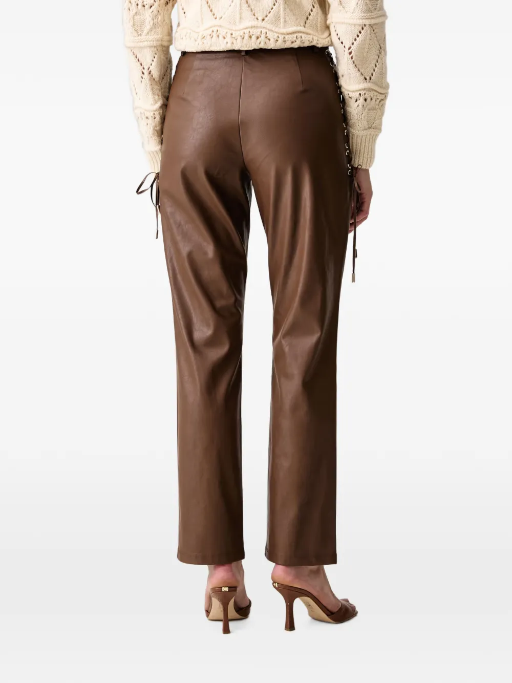 FRACOMINA Straight broek Bruin