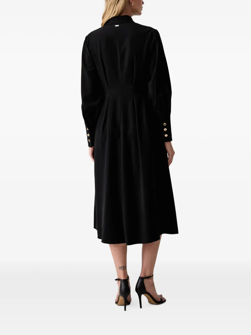 FRACOMINA Blousejurk met knoopsluiting Zwart