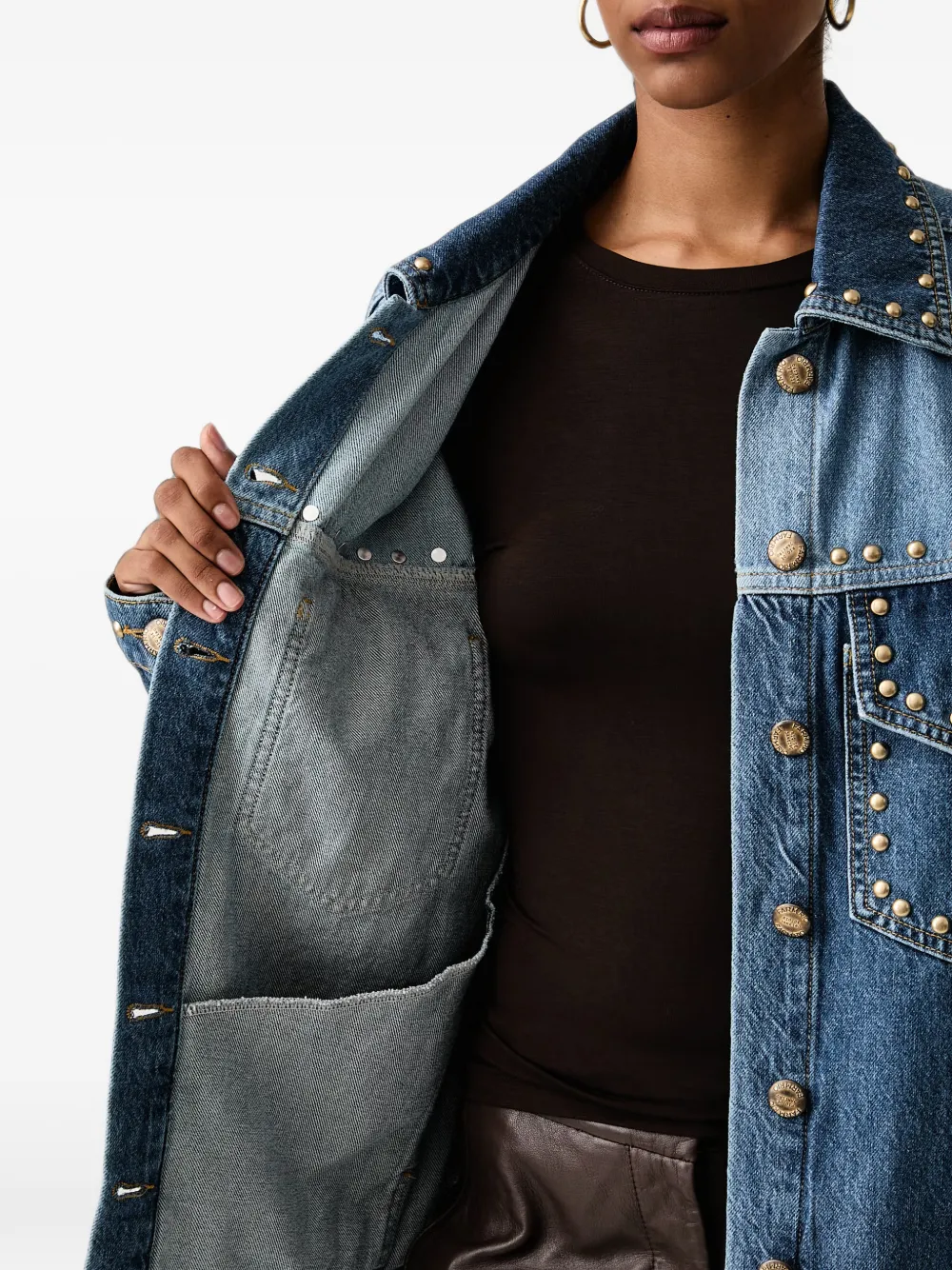 FARM Rio Denim jack Blauw