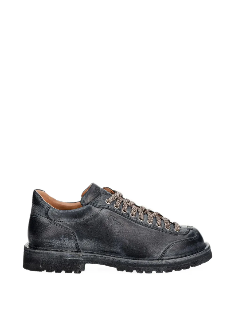 Fracap SAMU leather lace-up shoes - Schwarz
