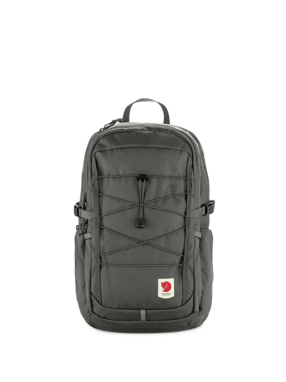 Fjällräven Skule Rucksack mit Bungee-Kordel und Logo-Patch - Grün